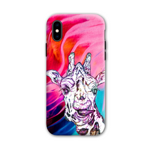 Load image into Gallery viewer, Phone Case Bright Giraffe Pink
