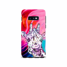 Load image into Gallery viewer, Phone Case Bright Giraffe Pink