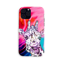 Load image into Gallery viewer, Phone Case Bright Giraffe Pink