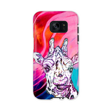 Load image into Gallery viewer, Phone Case Bright Giraffe Pink