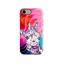 Load image into Gallery viewer, Phone Case Bright Giraffe Pink