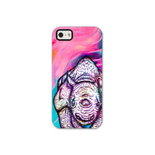 Load image into Gallery viewer, Phone Case Bright Rhino Pink