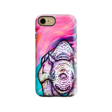 Load image into Gallery viewer, Phone Case Bright Rhino Pink
