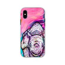 Load image into Gallery viewer, Phone Case Bright Rhino Pink