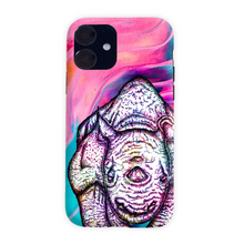 Load image into Gallery viewer, Phone Case Bright Rhino Pink