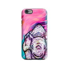 Load image into Gallery viewer, Phone Case Bright Rhino Pink
