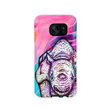Load image into Gallery viewer, Phone Case Bright Rhino Pink