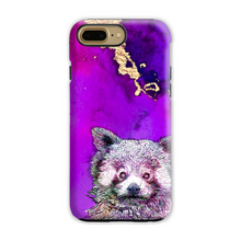 Load image into Gallery viewer, Phone Case Bright Red Panda Purple