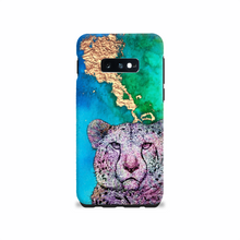 Load image into Gallery viewer, Phone Case Bright Cheetah Blue
