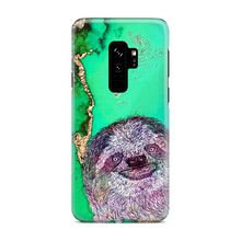 Load image into Gallery viewer, Phone Case Bright Sloth Green