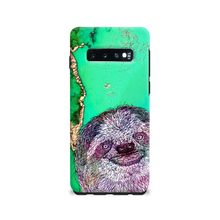 Load image into Gallery viewer, Phone Case Bright Sloth Green