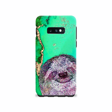 Load image into Gallery viewer, Phone Case Bright Sloth Green