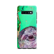 Load image into Gallery viewer, Phone Case Bright Sloth Green