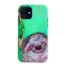 Load image into Gallery viewer, Phone Case Bright Sloth Green