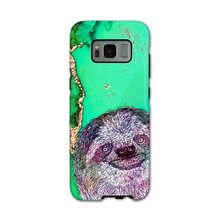 Load image into Gallery viewer, Phone Case Bright Sloth Green