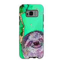Load image into Gallery viewer, Phone Case Bright Sloth Green