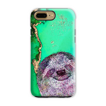 Load image into Gallery viewer, Phone Case Bright Sloth Green