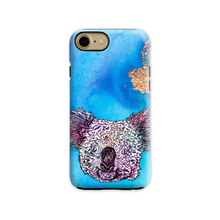 Load image into Gallery viewer, Phone Case Bright Koala Blue