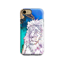 Load image into Gallery viewer, Phone Case Bright Lion Blue