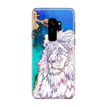 Load image into Gallery viewer, Phone Case Bright Lion Blue