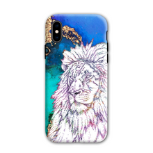 Load image into Gallery viewer, Phone Case Bright Lion Blue