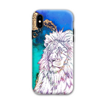 Load image into Gallery viewer, Phone Case Bright Lion Blue