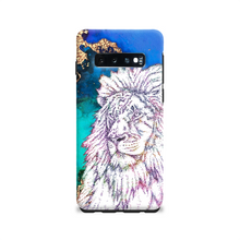 Load image into Gallery viewer, Phone Case Bright Lion Blue