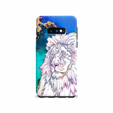 Load image into Gallery viewer, Phone Case Bright Lion Blue