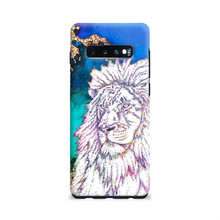 Load image into Gallery viewer, Phone Case Bright Lion Blue