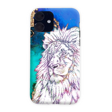 Load image into Gallery viewer, Phone Case Bright Lion Blue