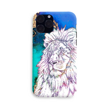 Load image into Gallery viewer, Phone Case Bright Lion Blue