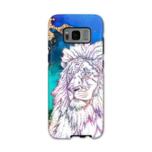 Load image into Gallery viewer, Phone Case Bright Lion Blue