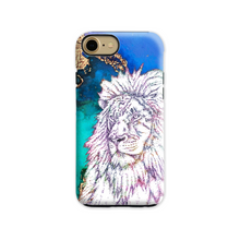 Load image into Gallery viewer, Phone Case Bright Lion Blue