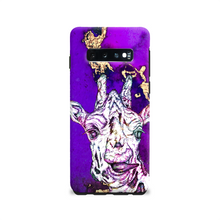 Load image into Gallery viewer, Phone Case Bright Giraffe Purple
