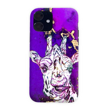 Load image into Gallery viewer, Phone Case Bright Giraffe Purple