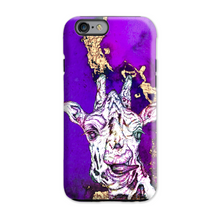 Load image into Gallery viewer, Phone Case Bright Giraffe Purple