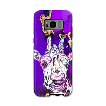 Load image into Gallery viewer, Phone Case Bright Giraffe Purple