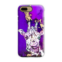 Load image into Gallery viewer, Phone Case Bright Giraffe Purple