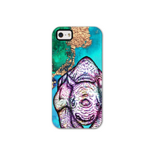 Load image into Gallery viewer, Phone Case Bright Rhino Blue