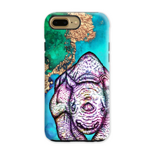 Load image into Gallery viewer, Phone Case Bright Rhino Blue