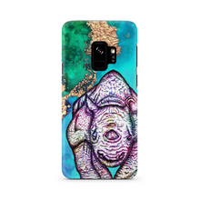 Load image into Gallery viewer, Phone Case Bright Rhino Blue