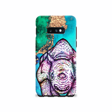 Load image into Gallery viewer, Phone Case Bright Rhino Blue