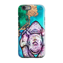 Load image into Gallery viewer, Phone Case Bright Rhino Blue