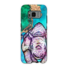 Load image into Gallery viewer, Phone Case Bright Rhino Blue