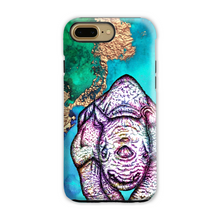 Load image into Gallery viewer, Phone Case Bright Rhino Blue