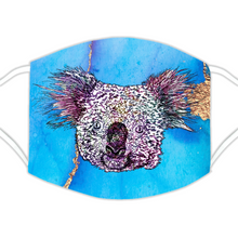 Load image into Gallery viewer, Face Mask Bright Koala Blue