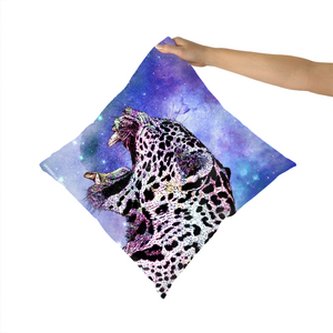 Cushion Galaxy Jaguar Purple
