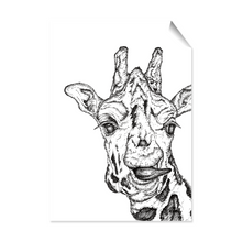 Load image into Gallery viewer, Poster Giraffe
