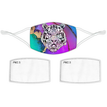 Load image into Gallery viewer, Face Mask Bright Tiger Pink
