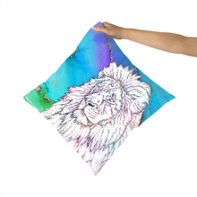 Load image into Gallery viewer, Cushion Lion Blue

